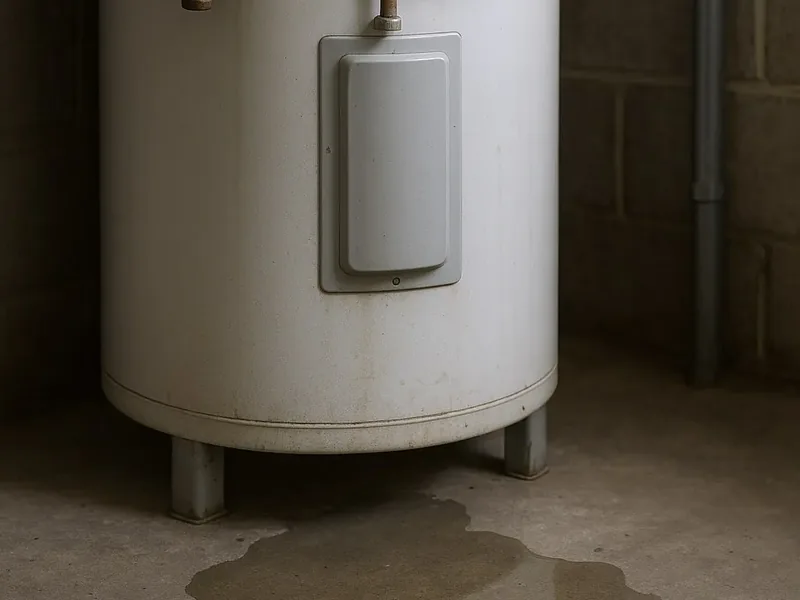 Señales de que su calentador de agua tiene fuga