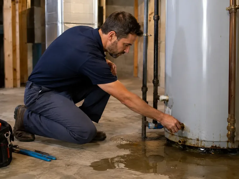 Water Heater Leak Detection in Itasca, IL 60143